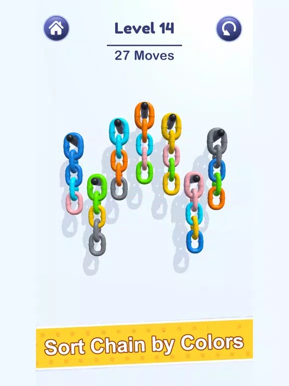 Hit Chain Sort iPad  Screenshots