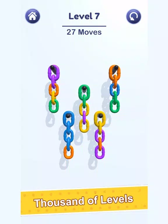 Hit Chain Sort iPad  Screenshots