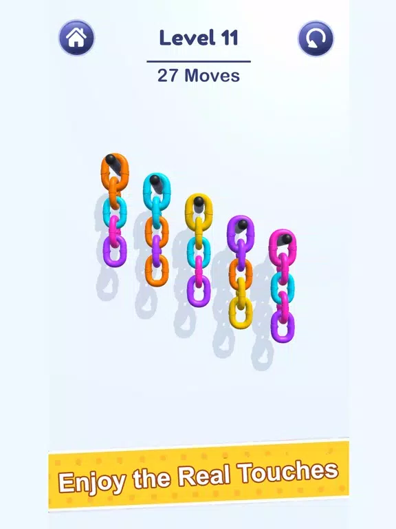 Hit Chain Sort iPad  Screenshots