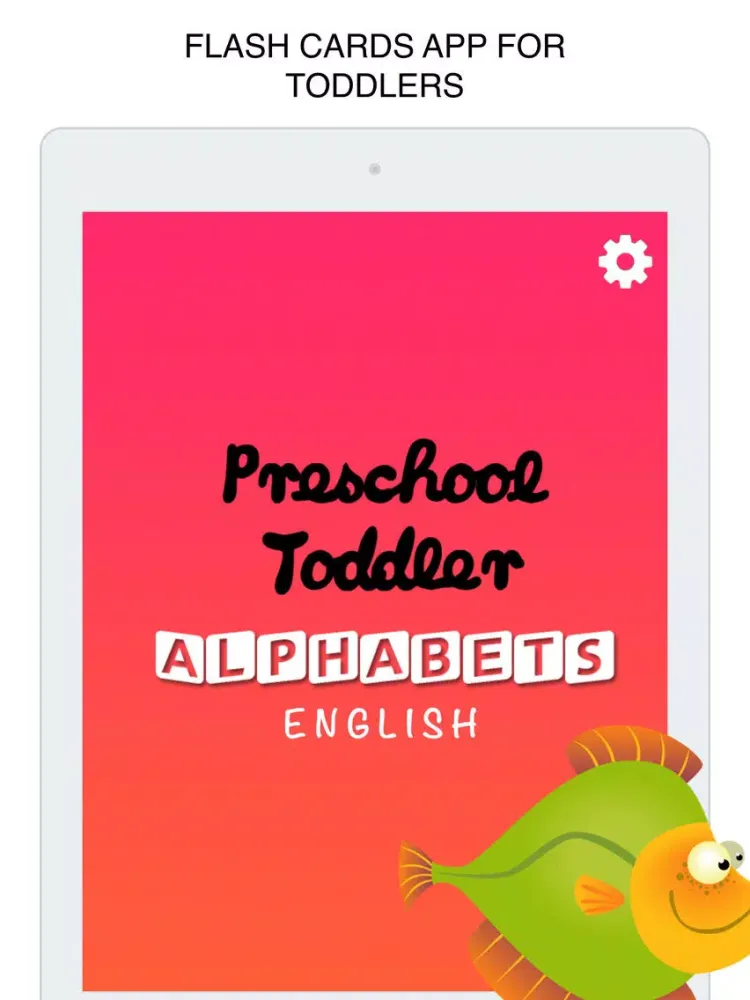Ảnh chụp màn hình của Alphabets: Flashcards app for babies & preschool iPad 