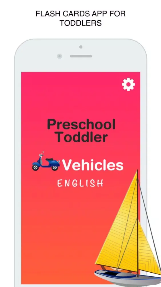 Vehicles Flashcard for babies and preschool Pro स्क्रीनशॉट