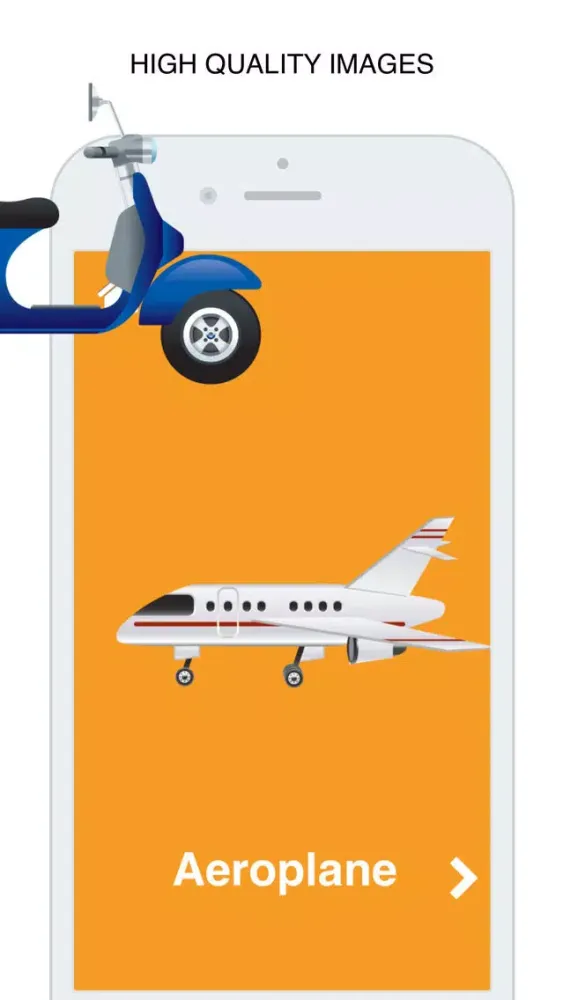 Vehicles Flashcard for babies and preschool Pro स्क्रीनशॉट