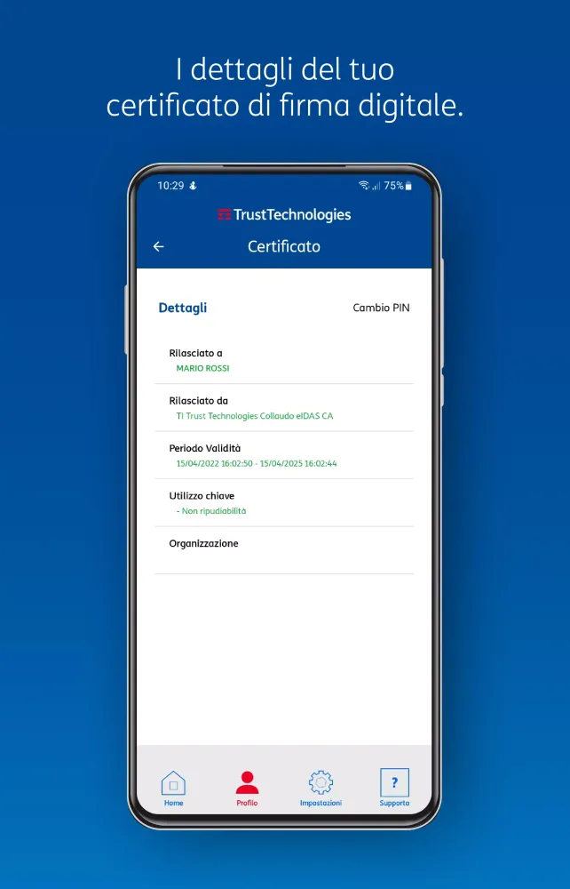 Trust Signer pro Screenshots