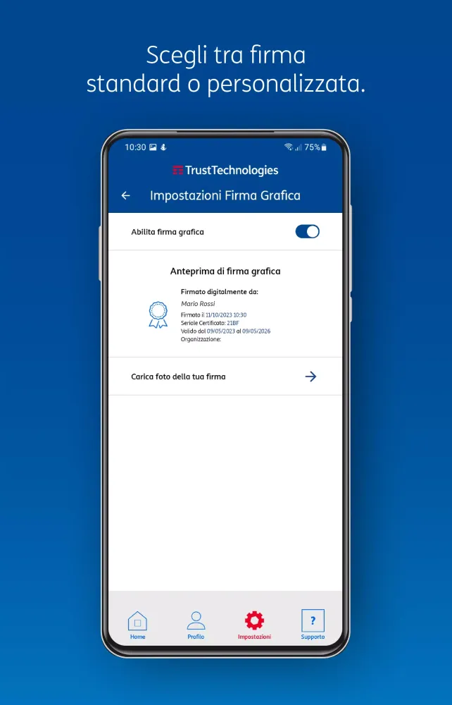 Trust Signer pro Screenshots