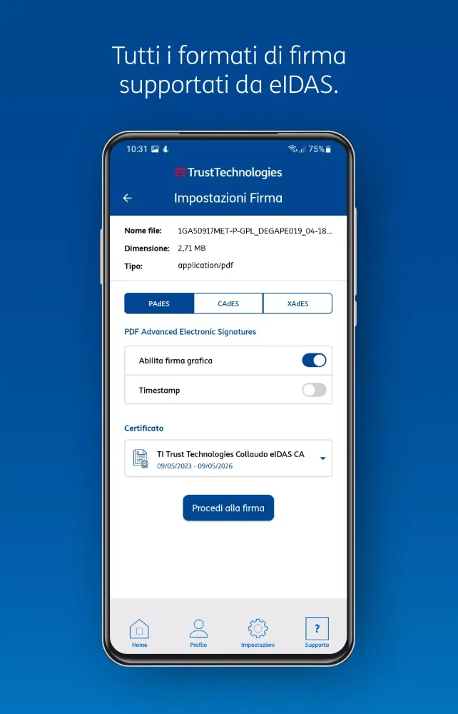 Trust Signer pro Screenshots