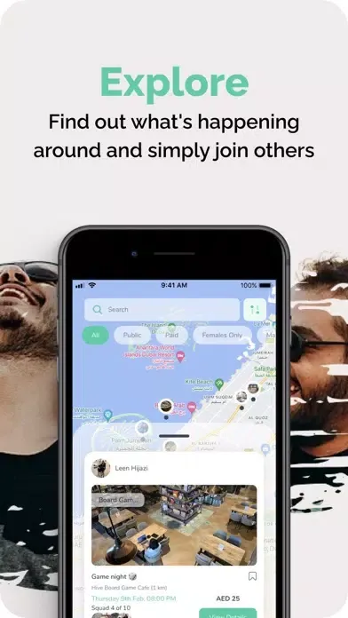 Capturas de tela do SQUAD - Explore & Book