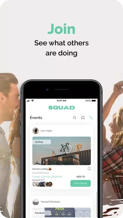 Capturas de tela do SQUAD - Explore & Book