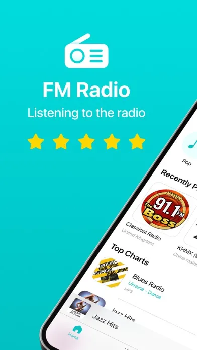 Скриншоты FM Radio - Global Radio Tuner