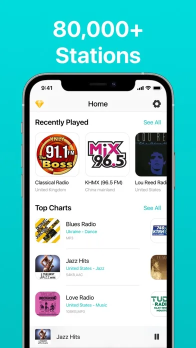 Скриншоты FM Radio - Global Radio Tuner