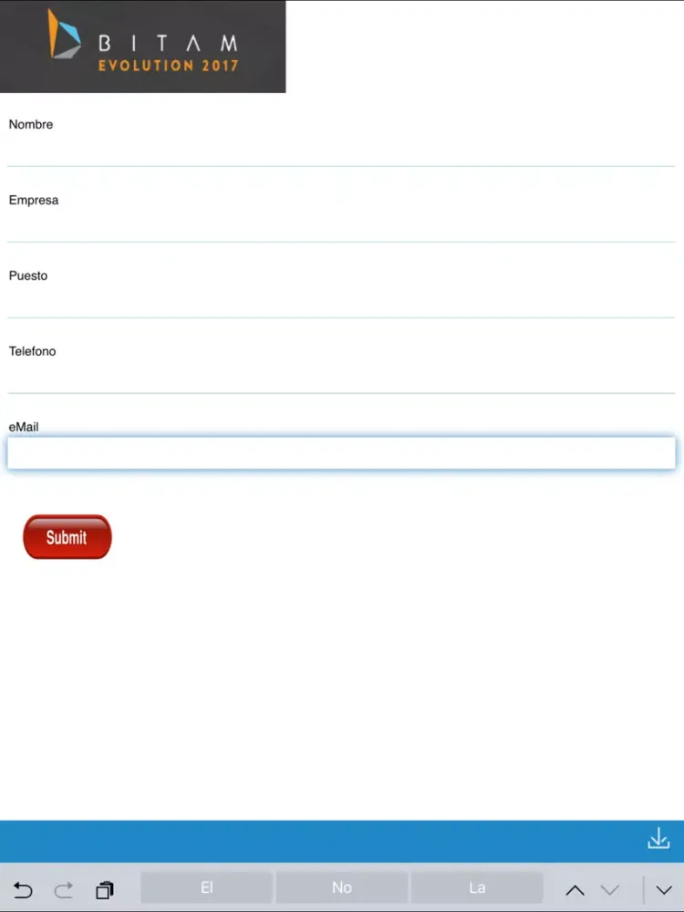 Zrzuty ekranu BITAM Evolution iPad 