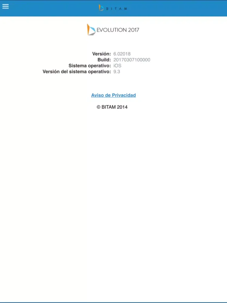 Zrzuty ekranu BITAM Evolution iPad 