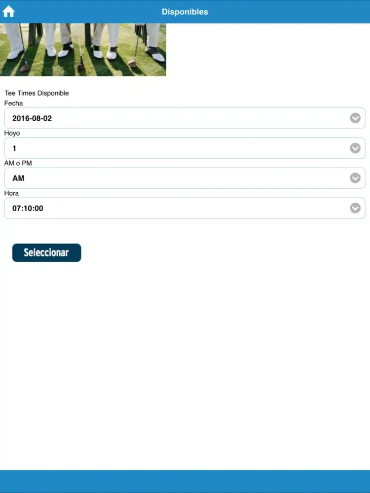 Golf Bitam iPad  Screenshots