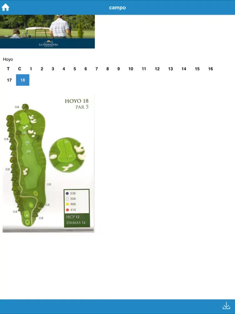 Golf Bitam iPad  Screenshots