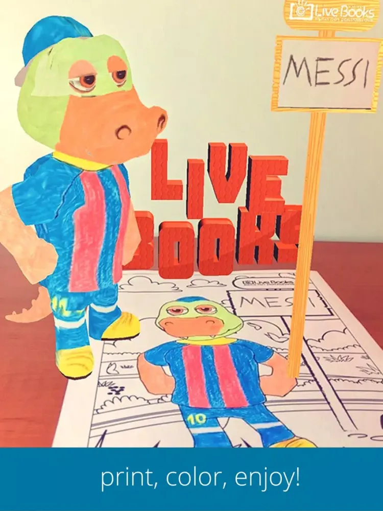 Capturas de tela do Live Coloring AR iPad 