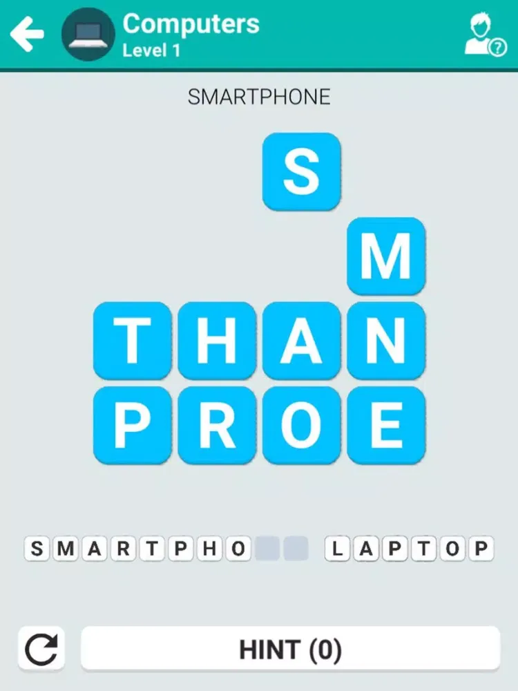 Word Search Puzzle - Link Word iPad 應用截圖