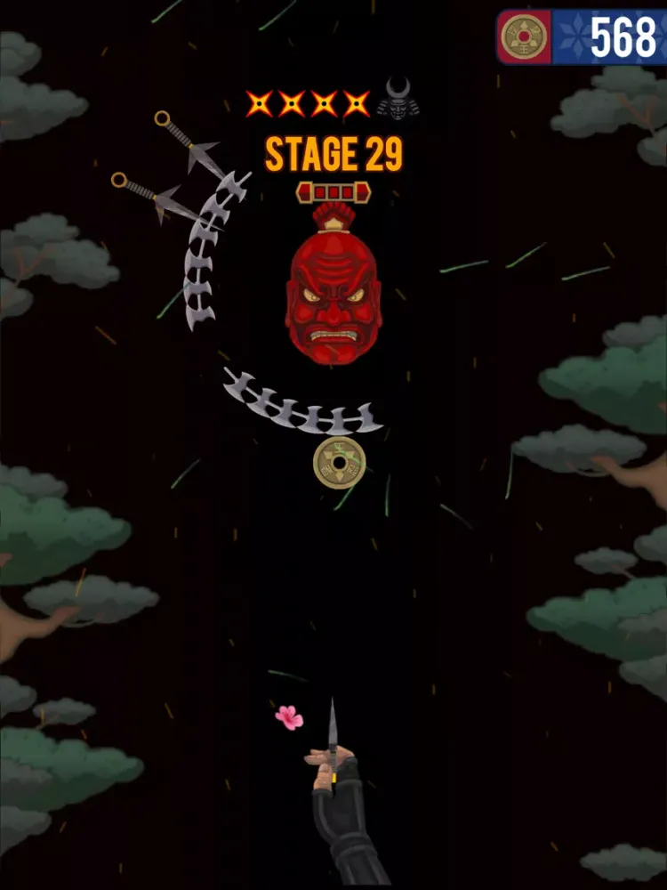 Shinobi Ninja Crash iPad  स्क्रीनशॉट