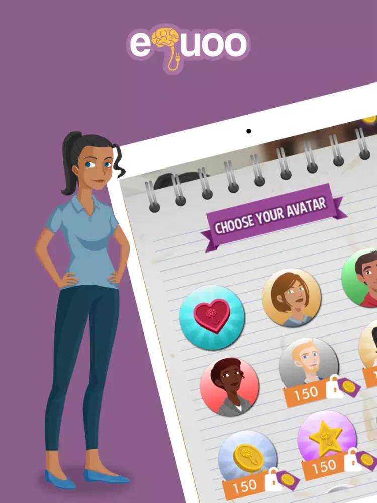 eQuoo: Emotional Fitness Game iPad  Screenshots