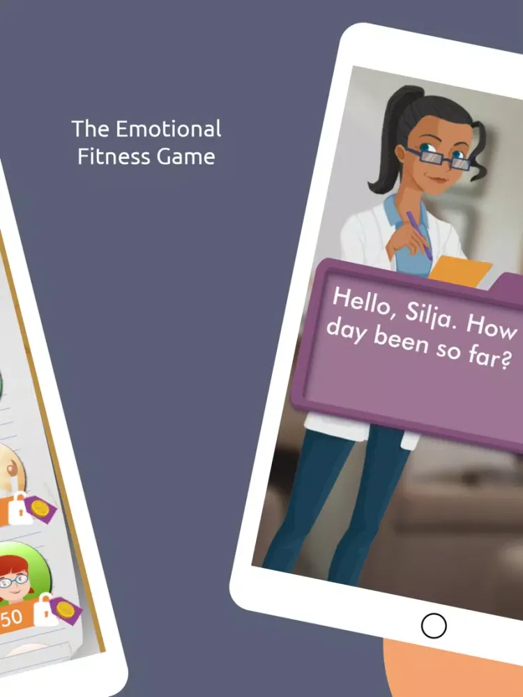 eQuoo: Emotional Fitness Game iPad  Screenshots