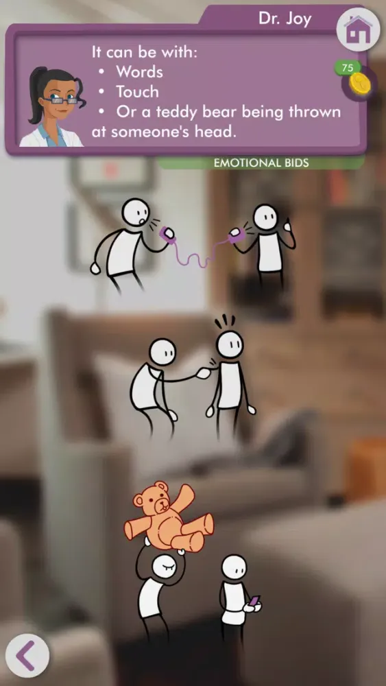 eQuoo: Emotional Fitness Game Screenshots
