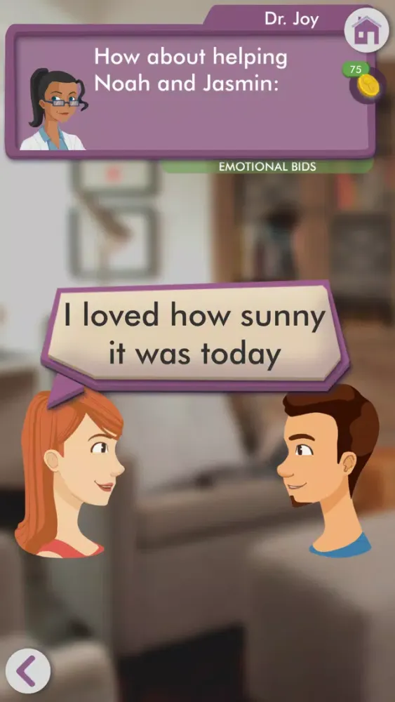 eQuoo: Emotional Fitness Game Screenshots