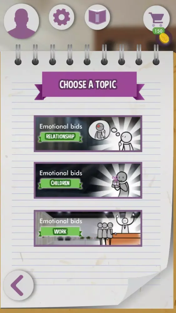 eQuoo: Emotional Fitness Game Screenshots