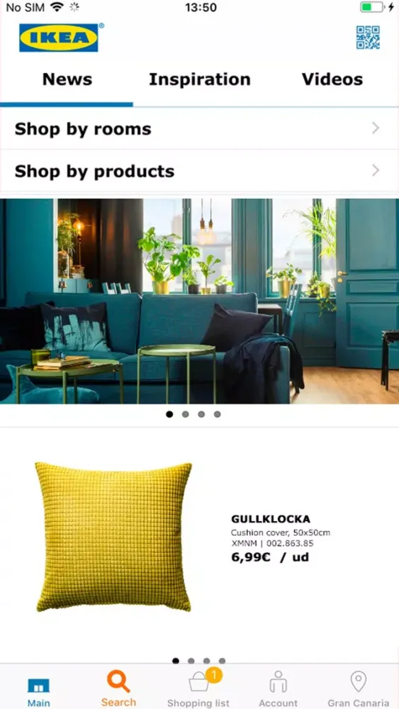 IKEA Inspire سکرین شاٹس