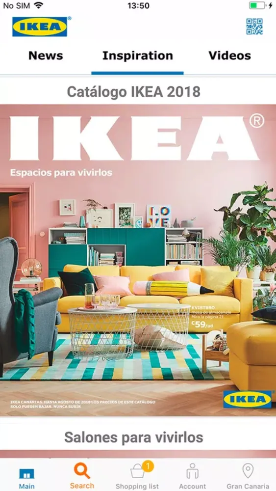IKEA Inspire سکرین شاٹس