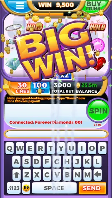 Captures d'écran de Chatter Slots