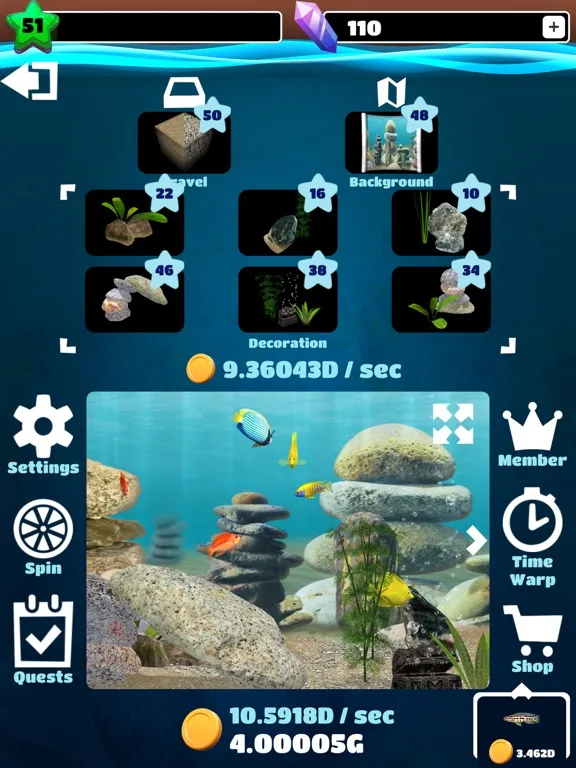Fish Farm Merge iPad  Screenshots