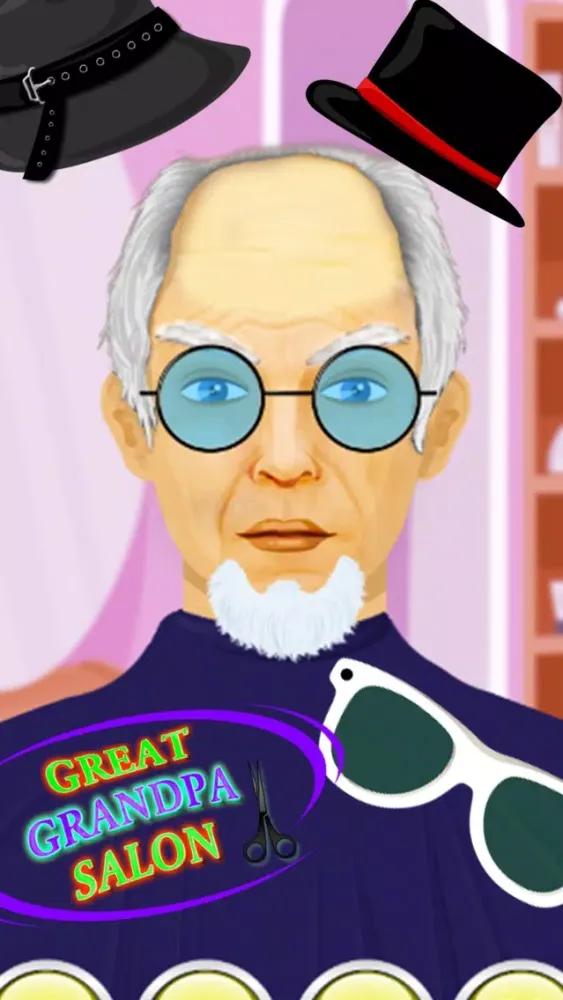 تصاویر Beard Salon Grandpa Makeover