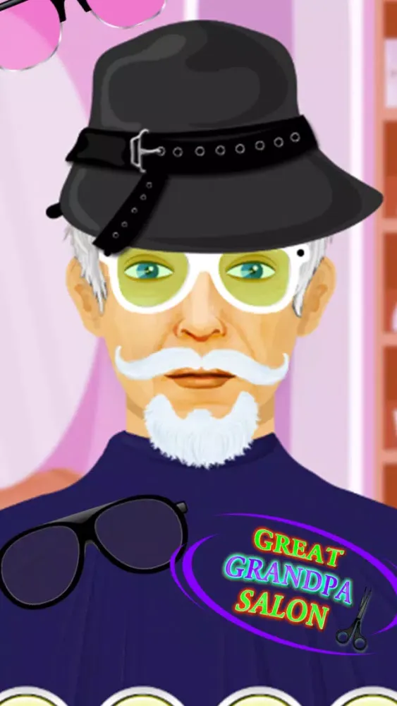 تصاویر Beard Salon Grandpa Makeover