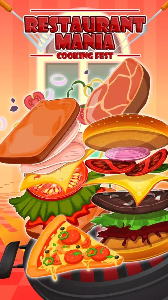 Restaurant Mania Cooking Fest应用截图