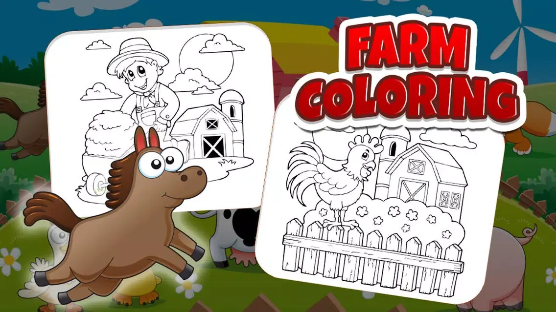 ภาพหน้าจอของ Colorful Diary: Coloring Farms