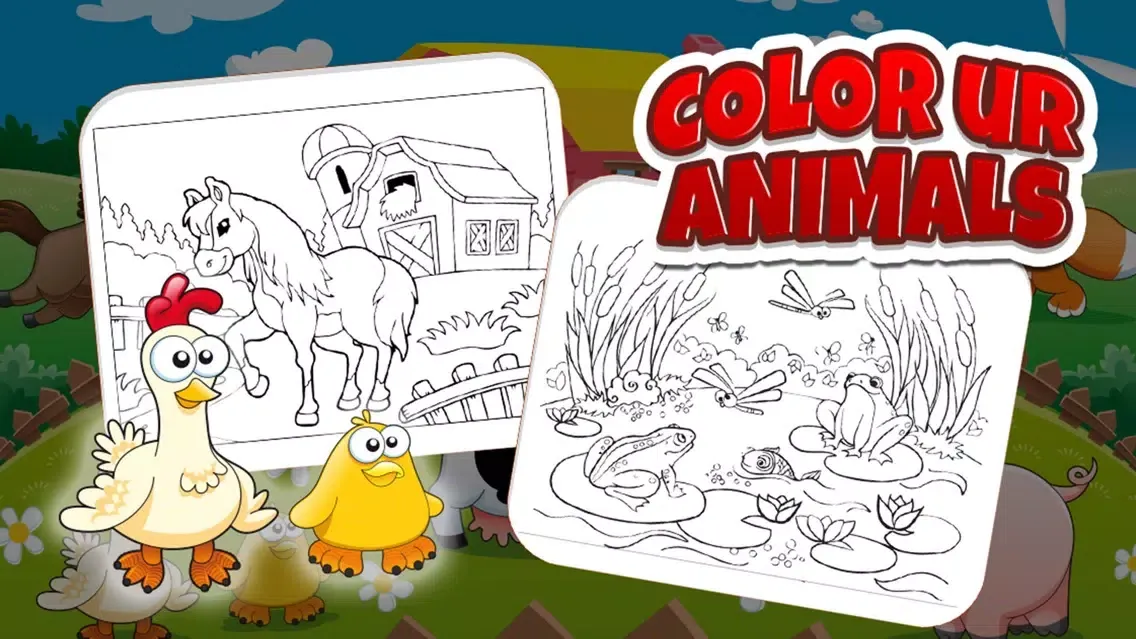 ภาพหน้าจอของ Colorful Diary: Coloring Farms
