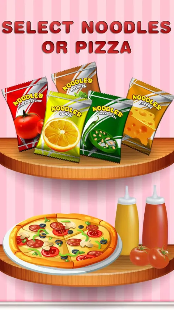 Capturas de pantalla de Restaurant Story Noodle Maker Pizza Hub Fast Food Street