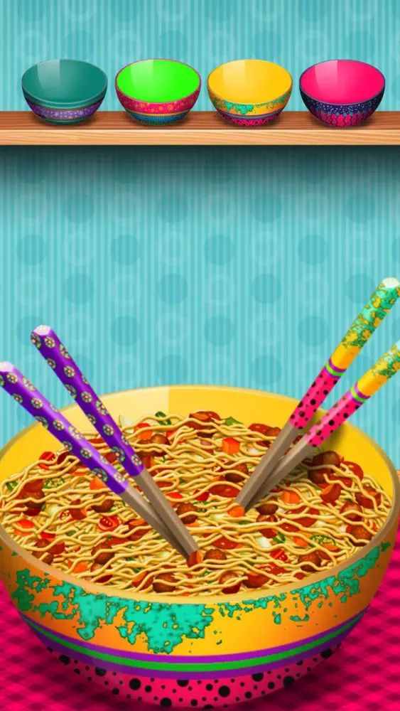 Capturas de pantalla de Restaurant Story Noodle Maker Pizza Hub Fast Food Street