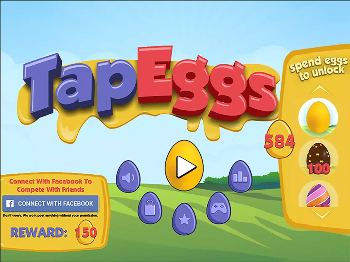 Ảnh chụp màn hình của Tap Eggs – Bird’s Adventures iPad 