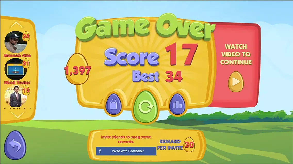 Ảnh chụp màn hình của Tap Eggs – Bird’s Adventures