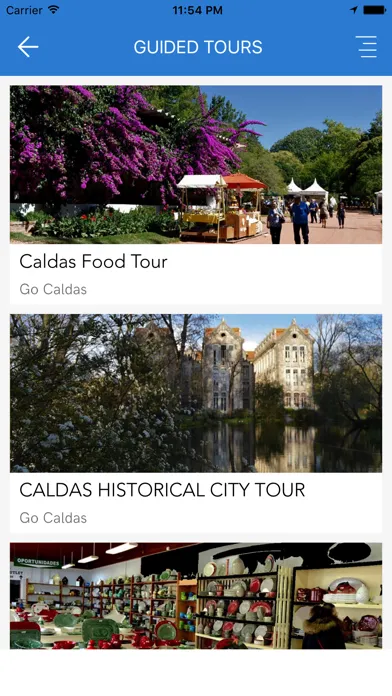 Capturas de pantalla de Caldas da Rainha - City Guide