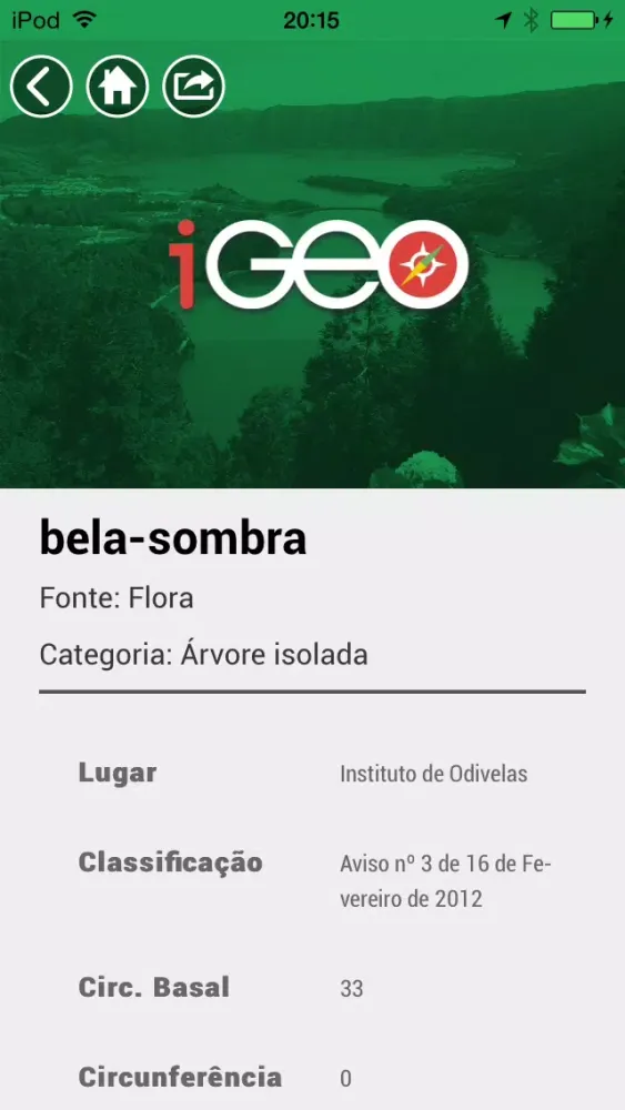 iGEO Natureza应用截图