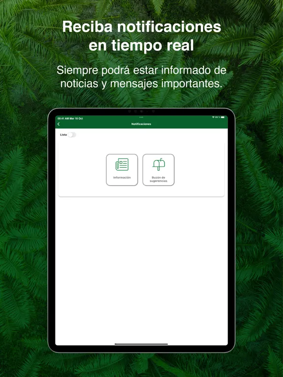 Tangkapan layar Coopeagropal R.L. iPad 