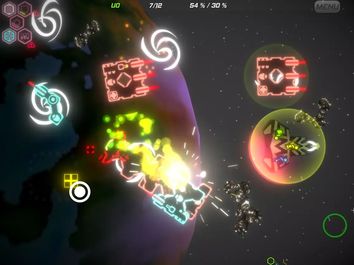 Battlebam - Alien wave shooter iPad  Screenshots