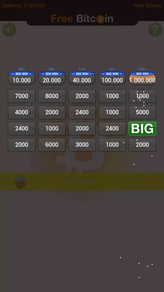 Tangkapan skrin Bitcoin Free