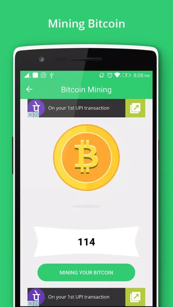 Bitcoin Miner - Claim Free BTC Screenshots
