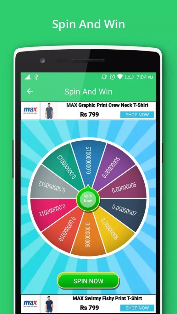 Bitcoin Miner - Claim Free BTC Screenshots