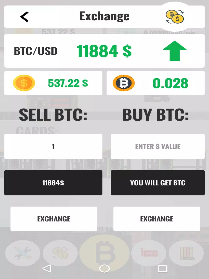 Bitcoin Miner Simulator iPad 應用截圖
