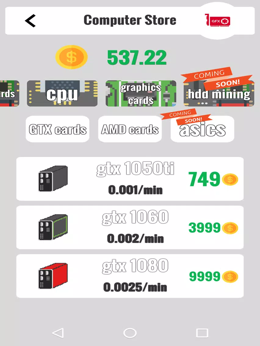 Bitcoin Miner Simulator iPad 應用截圖