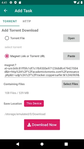 BitComet - Download Torrent Ekran Görüntüleri