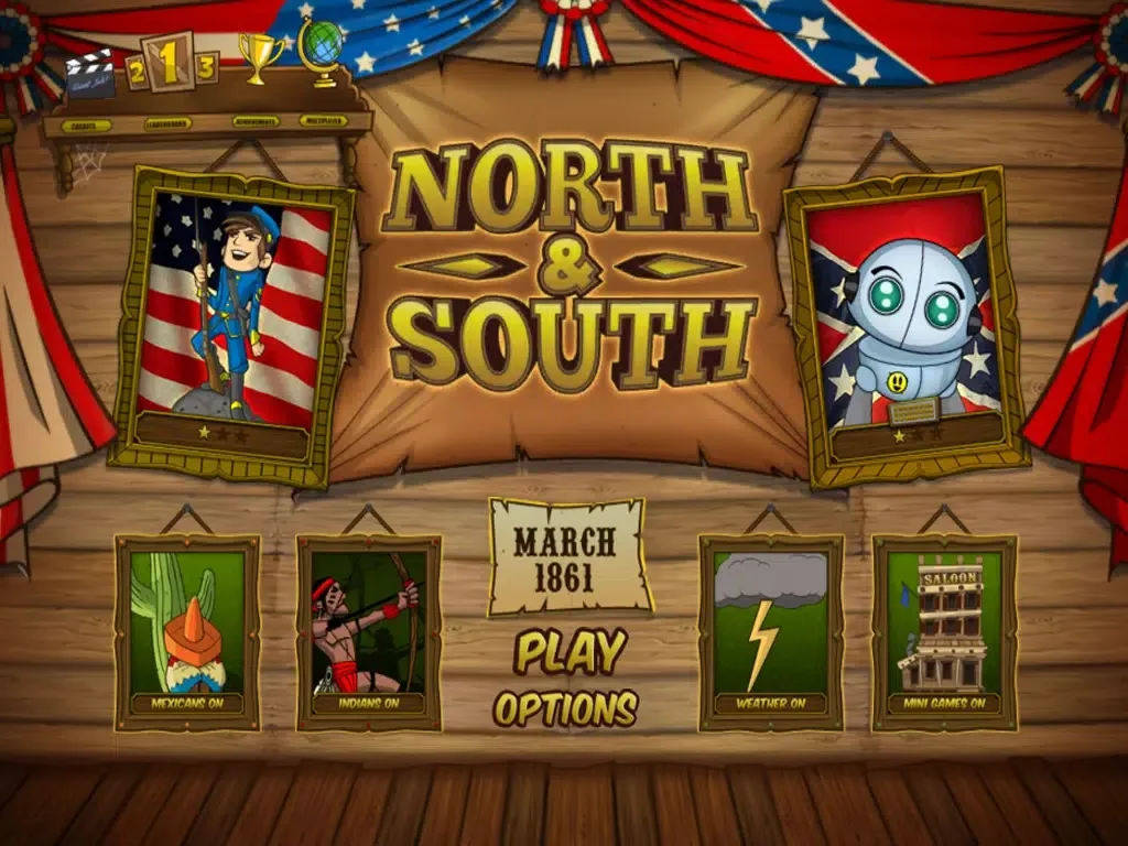 NORTH & SOUTH - The Game (Pocket Edition) iPad 應用截圖