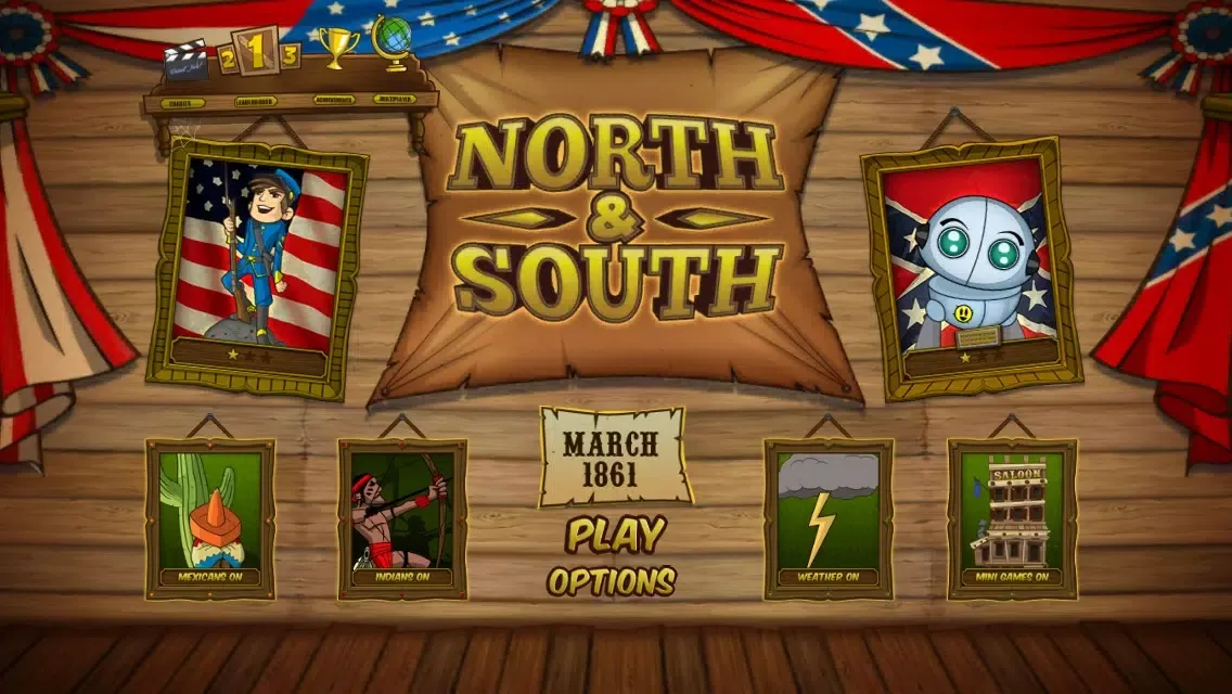 NORTH & SOUTH - The Game (Pocket Edition)應用截圖